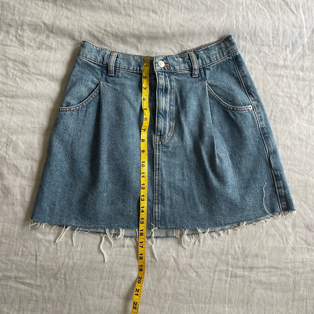 Free People Denim Skirt